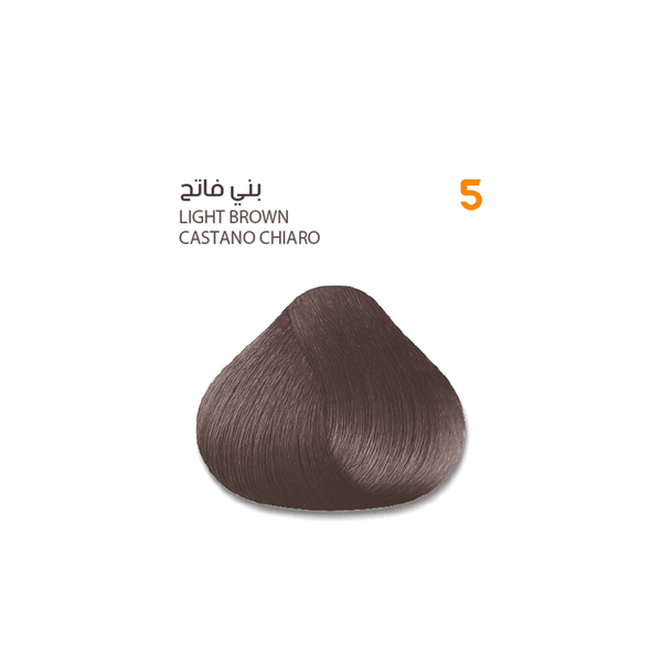 SAVOO Hair Dye #5 Light Brown 100ml