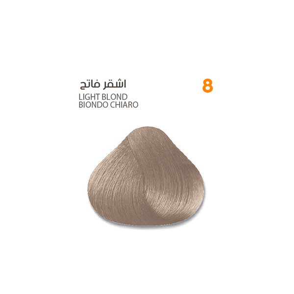 SAVOO Hair Dye #8 Light Blond 100ml