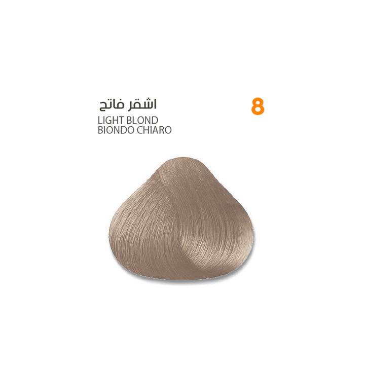 SAVOO Hair Dye #8 Light Blond 100ml