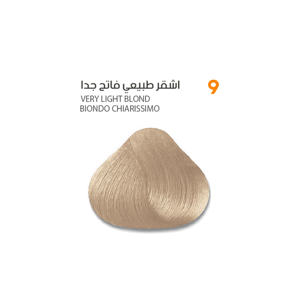 SAVOO Hair Dye #9 Very Light Blond 100ml