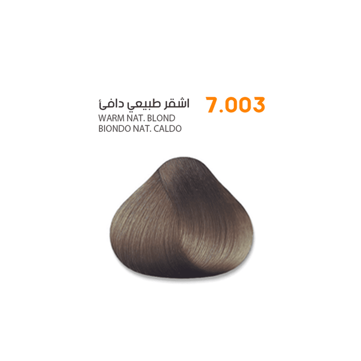 SAVOO Hair Dye #7.003 Warm Natural Blond 100ml