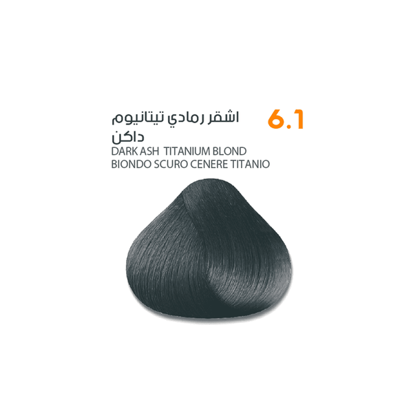 SAVOO Hair Dye #6.1 Dark Ash Titanium Blond 100ml