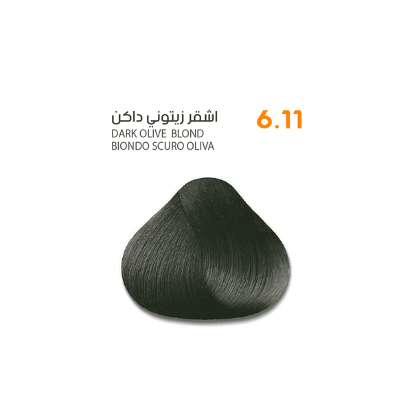 SAVOO Hair Dye #6.11 Dark Olive Blond 100ml
