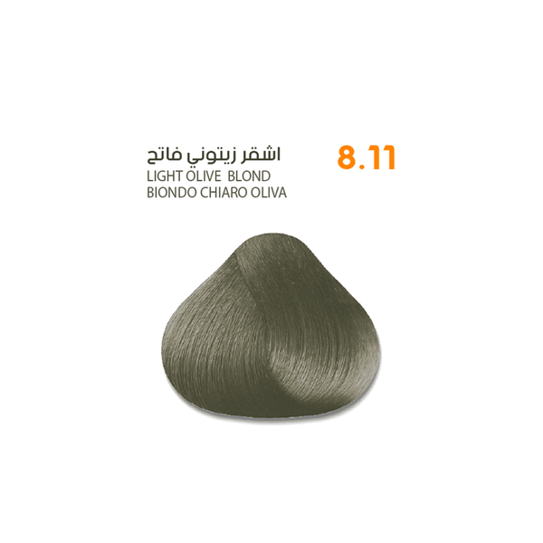 SAVOO Hair Dye #8.11 Light Olive Blond 100ml