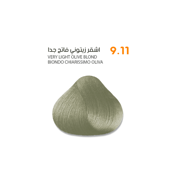 SAVOO Hair Dye #9.11 Very Light Olive Blond 100ml