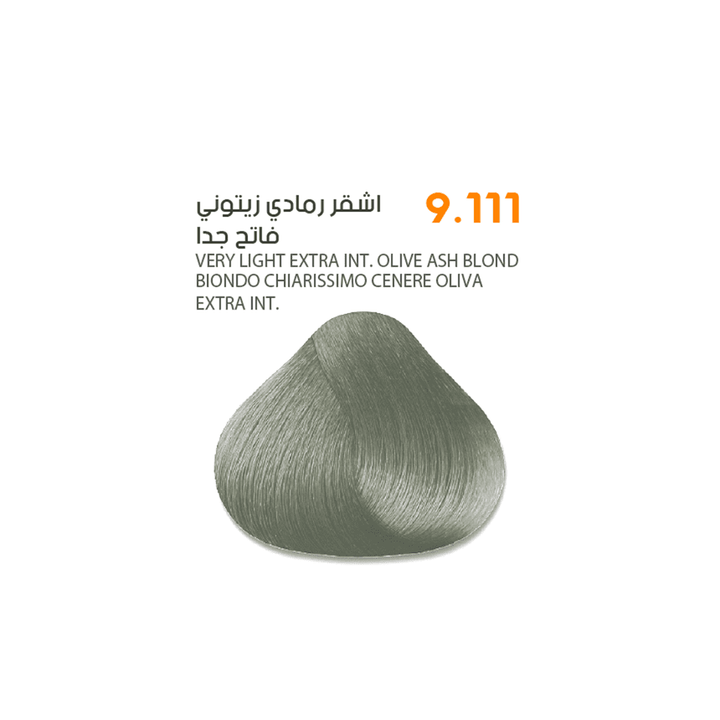 SAVOO Hair Dye #9.111 Very Light Extra Intense Olive Ash Blond 100ml
