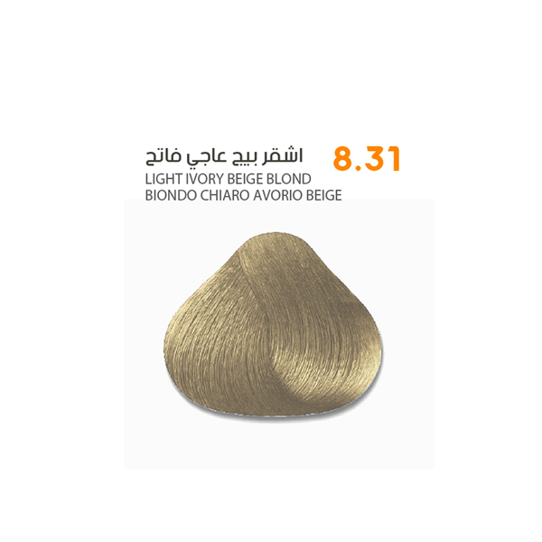 SAVOO Hair Dye #8.31 Light Ivory Beige Blond 100ml