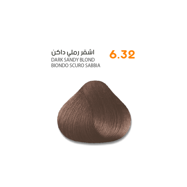 SAVOO Hair Dye #6.32 Dark Sandy Blond 100ml