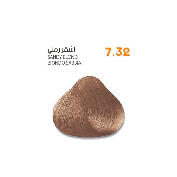 SAVOO Hair Dye #7.32 Sandy Blond 100ml