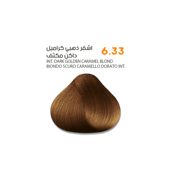 SAVOO Hair Dye #6.33 Intense Dark Golden Caramel Blond 100ml