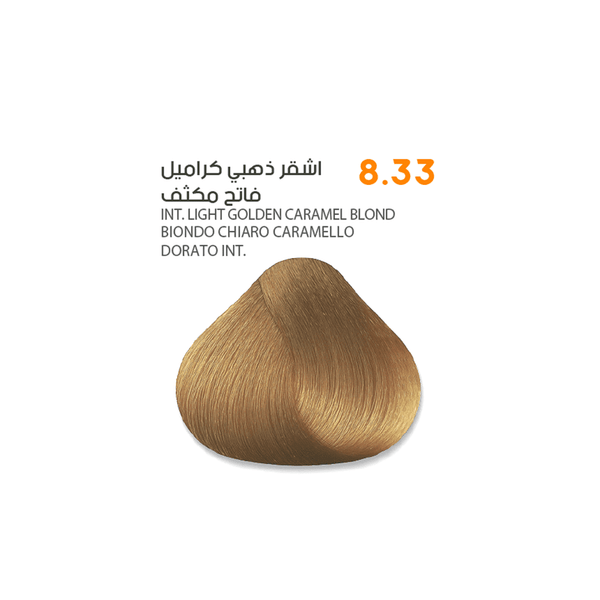 SAVOO Hair Dye #8.33 Intense Light Golden Caramel Blond 100ml