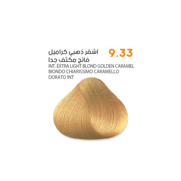 SAVOO Hair Dye #9.33 Intense Extra Light Blond Golden Caramel 100ml