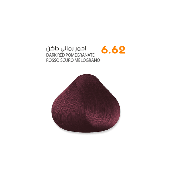 SAVOO Hair Dye #6.62 Dark Red Pomegranate 100ml