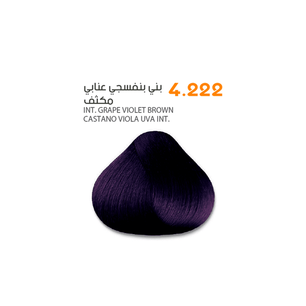 SAVOO Hair Dye #4.222 Intense Grape Violet Brown 100ml