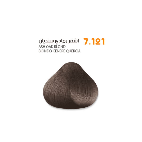 SAVOO Hair Dye #7.121 Ash Oak Blond 100ml