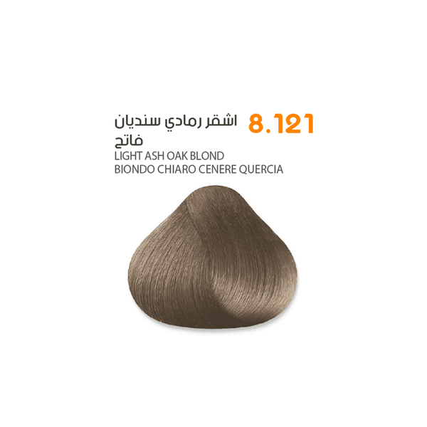 SAVOO Hair Dye #8.121 Light Ash Oak Blond 100ml