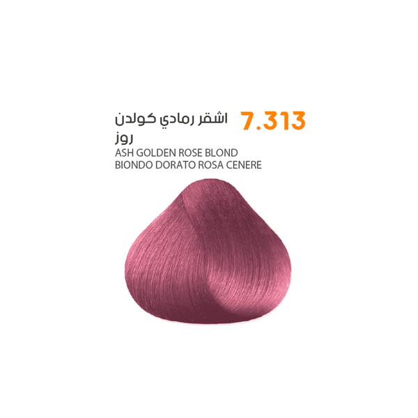 SAVOO Hair Dye #7.313 Ash Golden Rose Blond 100ml