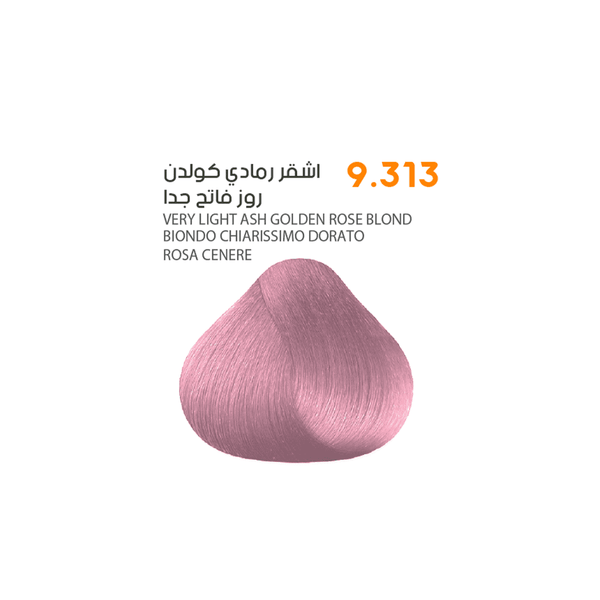SAVOO Hair Dye #9.313 Very Light Ash Golden Rose Blond 100ml