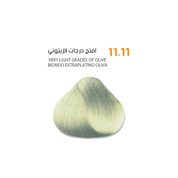 SAVOO Hair Dye #11.11 Very Light Grades of Olive 100ml