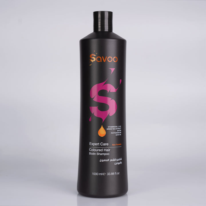 SAVOO Shampoo - Biotin / Coloured Hair 1000ml
