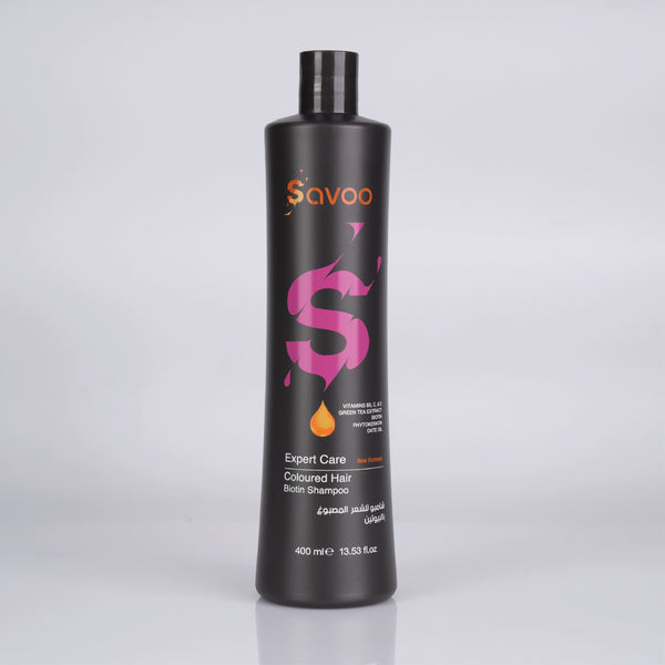 SAVOO Shampoo - Biotin / Coloured Hair 400ml