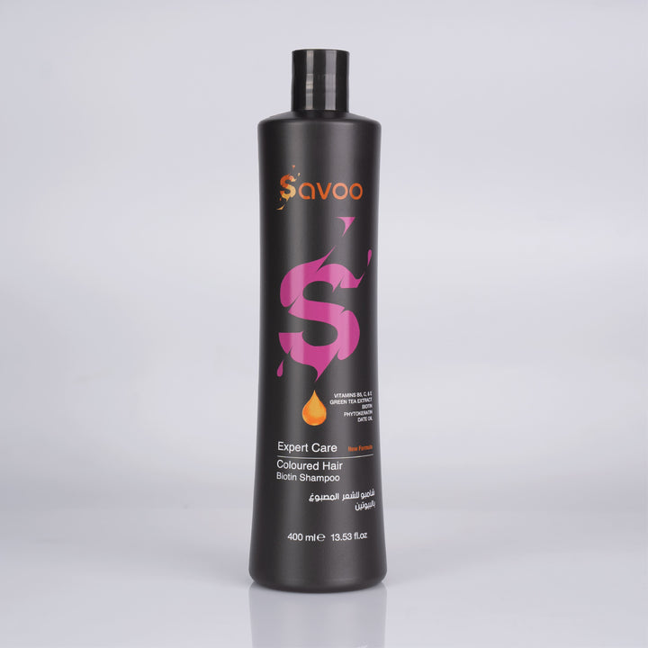SAVOO Shampoo - Biotin / Coloured Hair 400ml