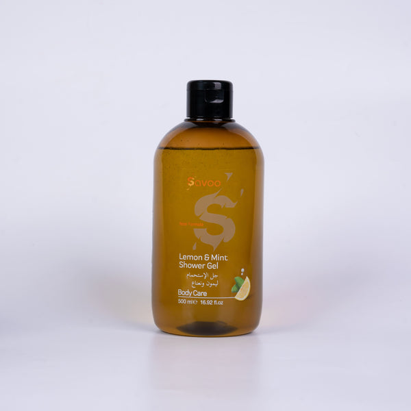SAVOO Lemon & Mint - Shower Gel