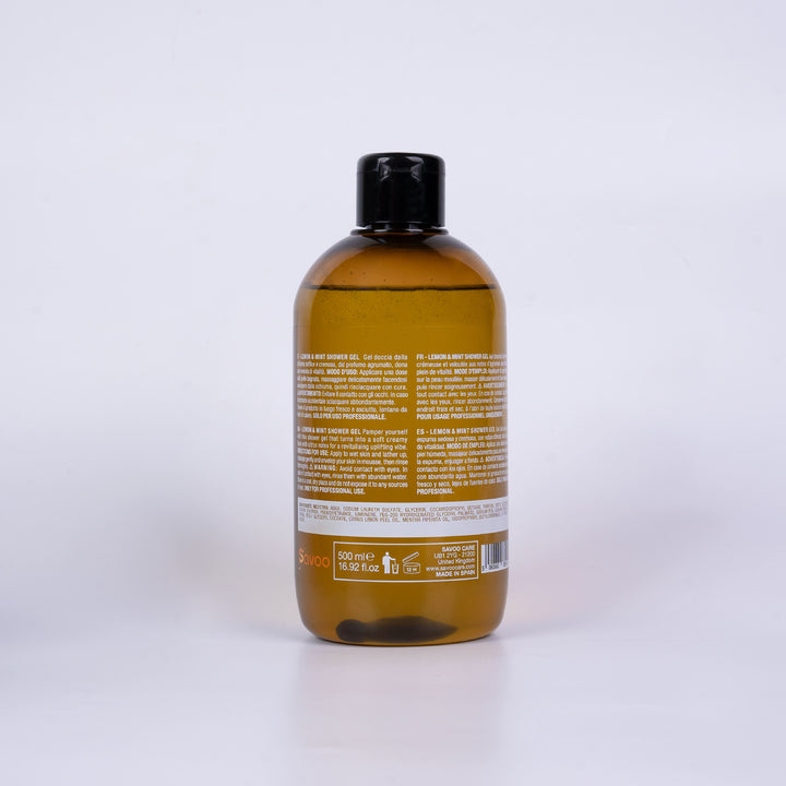 SAVOO Lemon & Mint - Shower Gel