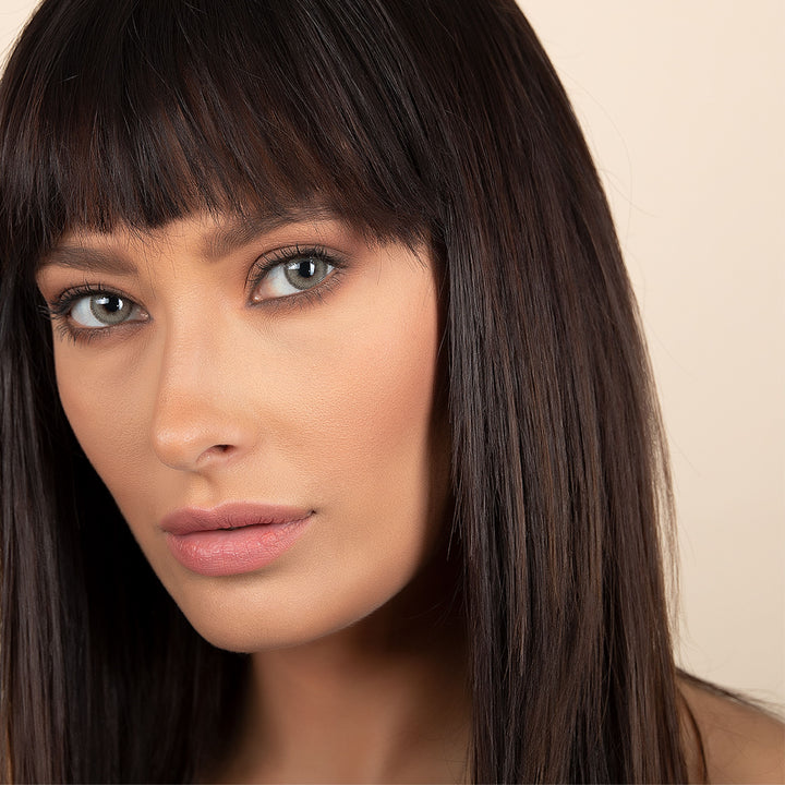SAVOO Coloured Contact Lenses-Peacock Pearl Grey